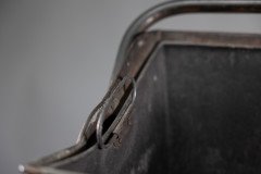 Robert Hilton. Arts & Crafts Copper Coal Bucket with a Single Flower in Seed - Thumbnail 15