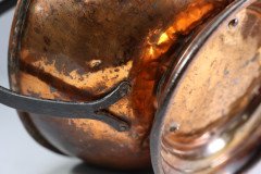 Dr. C Dresser for Benham & Froud (stamped Mark). An Aesthetic Movement Brass Fire Bucket & Shovel - Thumbnail 16