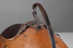 Dr. C Dresser for Benham & Froud (stamped Mark). An Aesthetic Movement Brass Fire Bucket & Shovel - Thumbnail 11