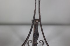 C. R. Ashbee for the Guild of Handicraft Attributed, an Early Pair of Hand Wrought Iron & Copper Fire Dogs - Thumbnail 19