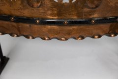 Liberty & Co., Arts & Crafts Wrought Iron & Copper Pierced Floral Firescreen - Thumbnail 21