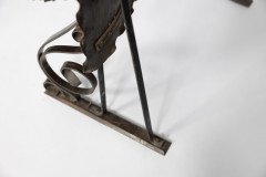 Liberty & Co., An Arts & Crafts Wrought Iron & Copper Pierced Floral Firescreen - Thumbnail 23