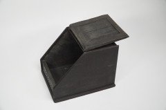In the style of Daniel Cottier, Aesthetic Movement Dark Oak Coal Box - Thumbnail 4