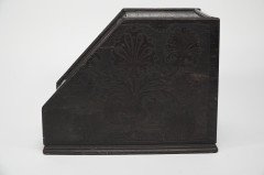 In the style of Daniel Cottier, Aesthetic Movement Dark Oak Coal Box - Thumbnail 5