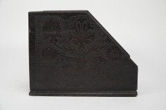 In the style of Daniel Cottier, Aesthetic Movement Dark Oak Coal Box - Thumbnail 9