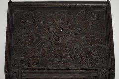 In the style of Daniel Cottier, Aesthetic Movement Dark Oak Coal Box - Thumbnail 11