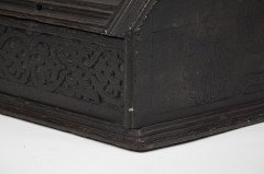 In the style of Daniel Cottier, Aesthetic Movement Dark Oak Coal Box - Thumbnail 18