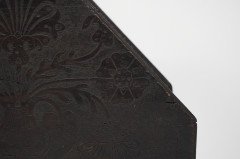 In the style of Daniel Cottier, Aesthetic Movement Dark Oak Coal Box - Thumbnail 16