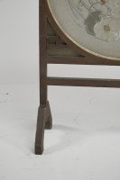 E. W. Godwin Style. An Anglo-Japanese Fire Screen with a Japanese Silk Embroidery - Thumbnail 8