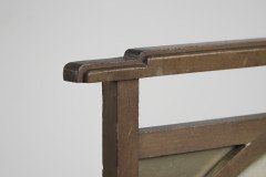 E. W. Godwin Style. An Anglo-Japanese Fire Screen with a Japanese Silk Embroidery - Thumbnail 10