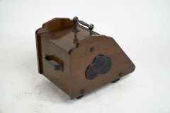 Thomas Jeckyll for Barnard Bishop & Barnard. A Rare Aesthetic Anglo-Japanese Walnut Coal Box - Thumbnail 7