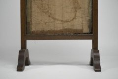 An Anglo-Japanese Oak Firescreen with a Torii Gate Detail & Japanese River Scene - Thumbnail 20