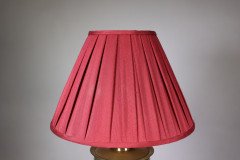 Arthur Dixon for the Birmingham Guild of Handicraft. A Rare Arts & Crafts Brass Table Lamp - Thumbnail 15