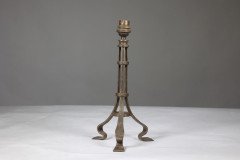 Birmingham Guild of Handicraft Attributed, Arts & Crafts Iron Table Lamp - Thumbnail 2