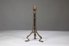 Birmingham Guild of Handicraft Attributed, Arts & Crafts Iron Table Lamp - Thumbnail 3