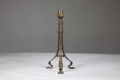 Birmingham Guild of Handicraft Attributed, Arts & Crafts Iron Table Lamp - Thumbnail 5