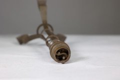 Birmingham Guild of Handicraft, attributed. An Arts & Crafts Iron Table Lamp - Thumbnail 13