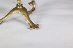 W. A. S. Benson. A Pair of Arts & Crafts Brass Table Lamps with a Serpent Style Tails - Thumbnail 14