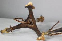 W. A. S. Benson. A Pair of Arts & Crafts Brass Table Lamps with a Serpent Style Tails - Thumbnail 16