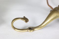 W. A. S. Benson, Arts & Crafts Brass Table Lamp with Serpent Tail - Thumbnail 17