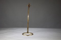 W. A. S. Benson. A Pair of Arts & Crafts Brass Swan Style Table Lamps - Thumbnail 5