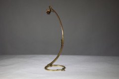 W. A. S. Benson. A Pair of Arts & Crafts Brass Swan Style Table Lamps - Thumbnail 6