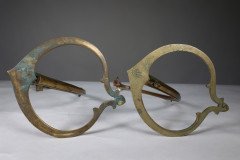 W. A. S. Benson. A Pair of Arts & Crafts Brass Swan Style Table Lamps - Thumbnail 23