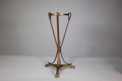 W. A. S. Benson, Arts & Crafts Copper and Brass Oil Lamp - Thumbnail 3