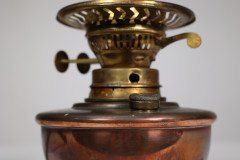 W. A. S. Benson, Arts & Crafts Copper and Brass Oil Lamp - Thumbnail 9