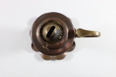 W. A. S. Benson, Arts & Crafts Copper Lily Pad Oil Light - Thumbnail 12