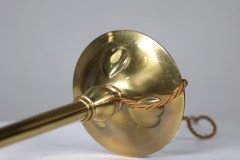 Pair of Arts & Crafts Copper Table Lamps with Three Repousse Hearts to the Base - Thumbnail 15