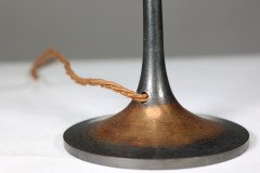 Arts & Crafts c.1900 Copper Table Lamp with Original Patina - Thumbnail 11
