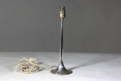 An Arts & Crafts Silver Plated Table Lamp - Thumbnail 4