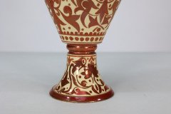Cantagalli, Italian Porcelain Copper Lustre Table Lamp - Thumbnail 9