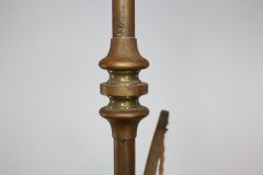 GEC Arts & Crafts Brass Three Branch Ceiling Light - Thumbnail 3