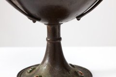 Arthur Dixon for the Birmingham Guild of Handicraft. Two Arts & Crafts Hand Hammered Copper Centrepieces - Thumbnail 10