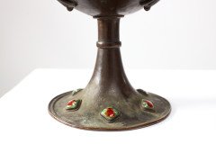 Arthur Dixon for the Birmingham Guild of Handicraft. Two Arts & Crafts Hand Hammered Copper Centerpieces - Thumbnail 13