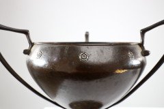 Arthur Dixon for the Birmingham Guild of Handicraft. Two Arts & Crafts Hand Hammered Copper Centrepieces - Thumbnail 7