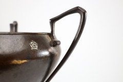 Arthur Dixon for the Birmingham Guild of Handicraft. Two Arts & Crafts Hand Hammered Copper Centrepieces - Thumbnail 6