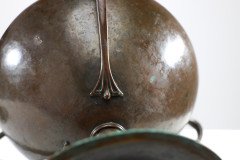 Arthur Dixon for the Birmingham Guild of Handicraft. Two Arts & Crafts Hand Hammered Copper Centerpieces - Thumbnail 16