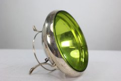 W. A. S. Benson Style. Arts & Crafts Silver-plate Centrepiece with Conical Shaped Bowl - Thumbnail 11