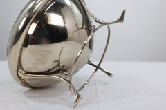 W. A. S. Benson Style. Arts & Crafts Silver-plate Centrepiece with Conical Shaped Bowl - Thumbnail 13