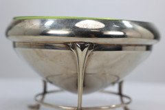 W. A. S. Benson Style. Arts & Crafts Silver-plate Centrepiece with Conical Shaped Bowl - Thumbnail 7