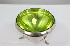 W. A. S. Benson Style. Arts & Crafts Silver-plate Centrepiece with Conical Shaped Bowl - Thumbnail 5