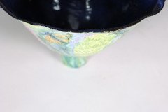 Colourful Pottery Finely Made Conical Shaped Centrepiece - Thumbnail 7