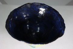 Colourful Pottery Finely Made Conical Shaped Centrepiece - Thumbnail 8