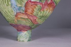 Colourful Pottery Finely Made Conical Shaped Centrepiece - Thumbnail 12