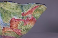 Colourful Pottery Finely Made Conical Shaped Centrepiece - Thumbnail 15