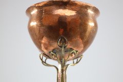 C. R. Ashbee. Made by the Guild of Handicrafts. An Arts & Crafts Copper Chalice - Thumbnail 8