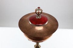 C. R. Ashbee. Made by the Guild of Handicrafts. An Arts & Crafts Copper Chalice - Thumbnail 7